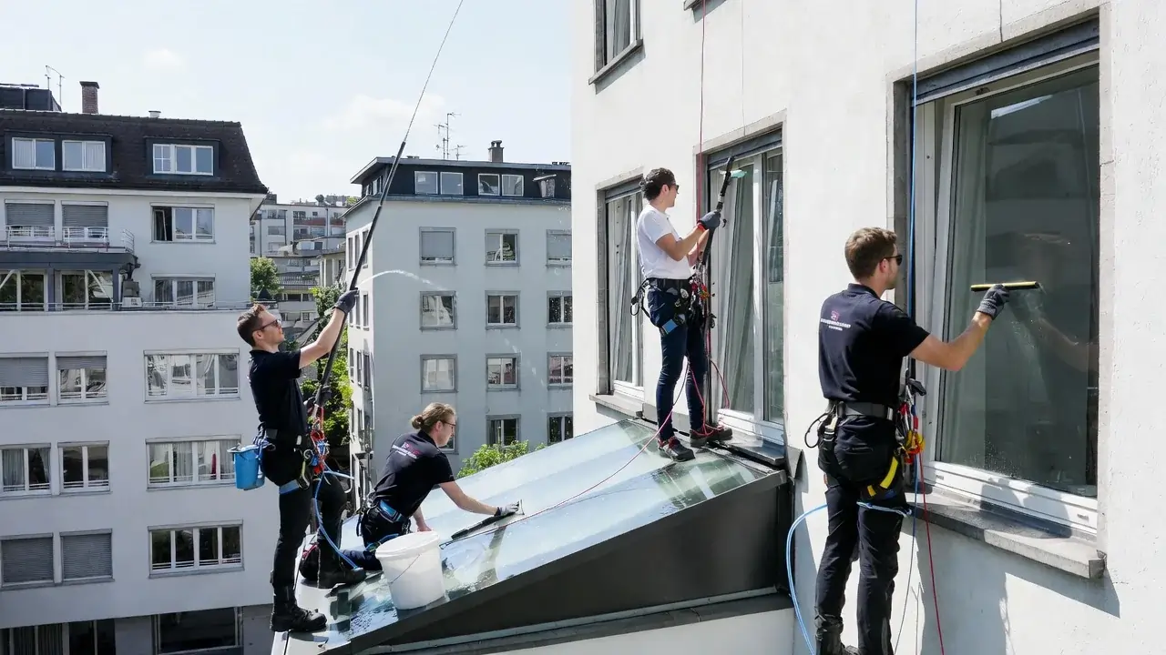 Vorteile unserer Fensterreinigungsfirma